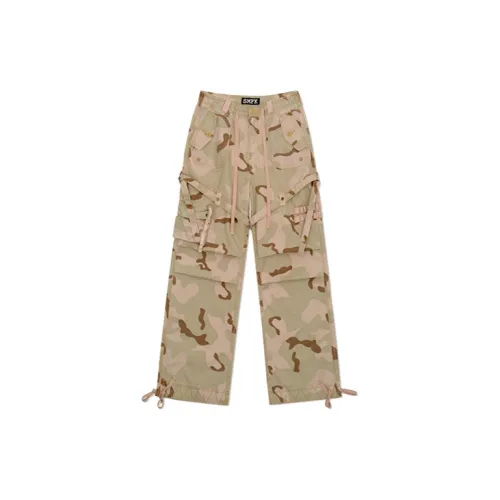 SMFK Wild World Wild World Series Casual Pants Unisex Desert Camouflage