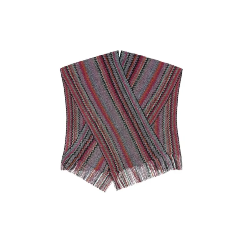 M Missoni Shawls Women's Dark Red-0