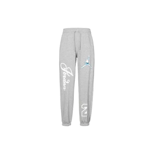 Jordan Knitted Sweatpants Women's Gray