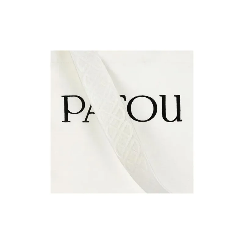 Patou Logo print Vertical Tote Bag-1
