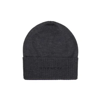 GIVENCHY Wool Beanies Men's Gray