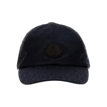 Moncler Logo Patch Baseball Cap