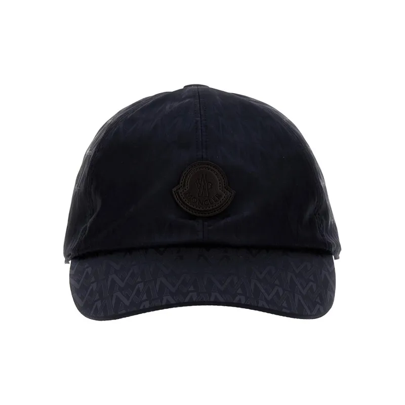 Moncler Logo Patch Baseball Cap-0
