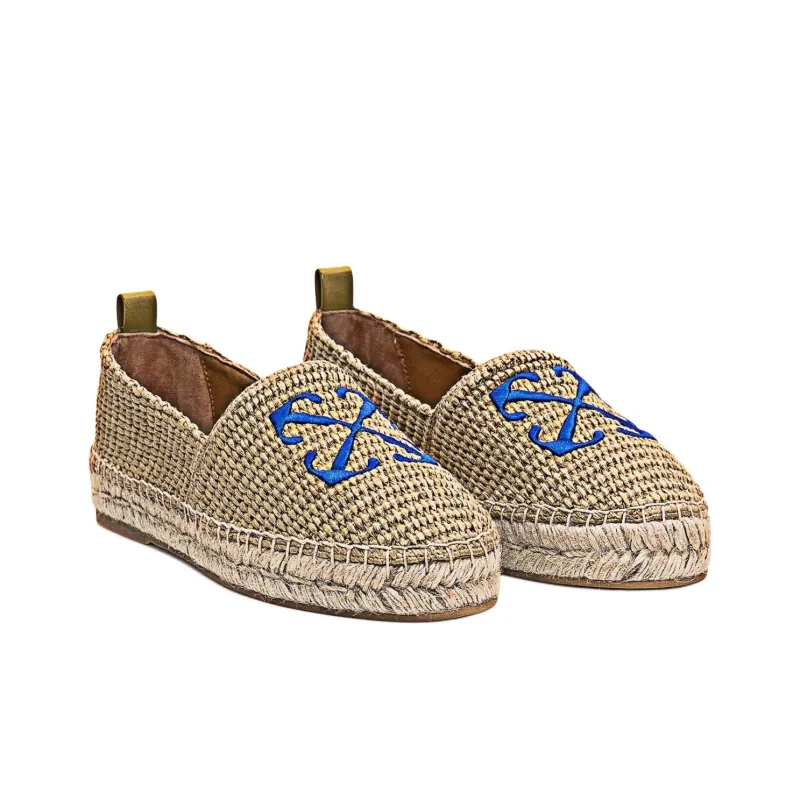 OFF-WHITE Slip-On Round-Toe Espadrillas Women's-3