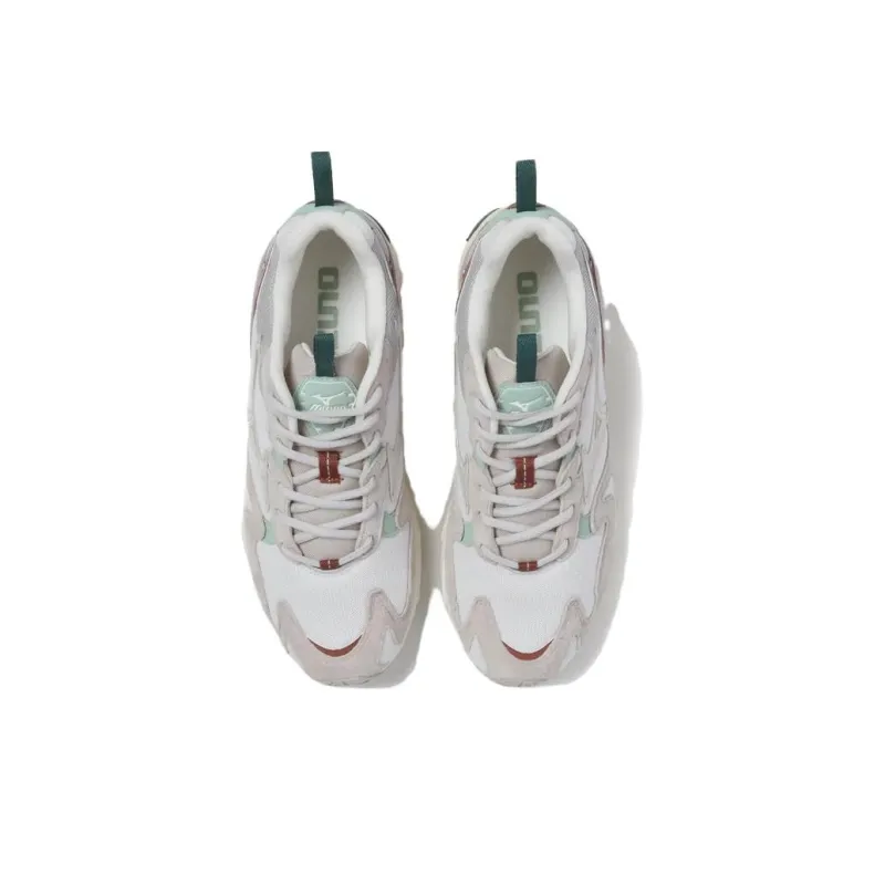 Mizuno Wave Rider 10 Premium 'Silver Cloud White Sand'-3