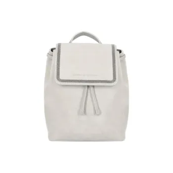 Brunello Cucinelli Suede Backpack Women's Gray