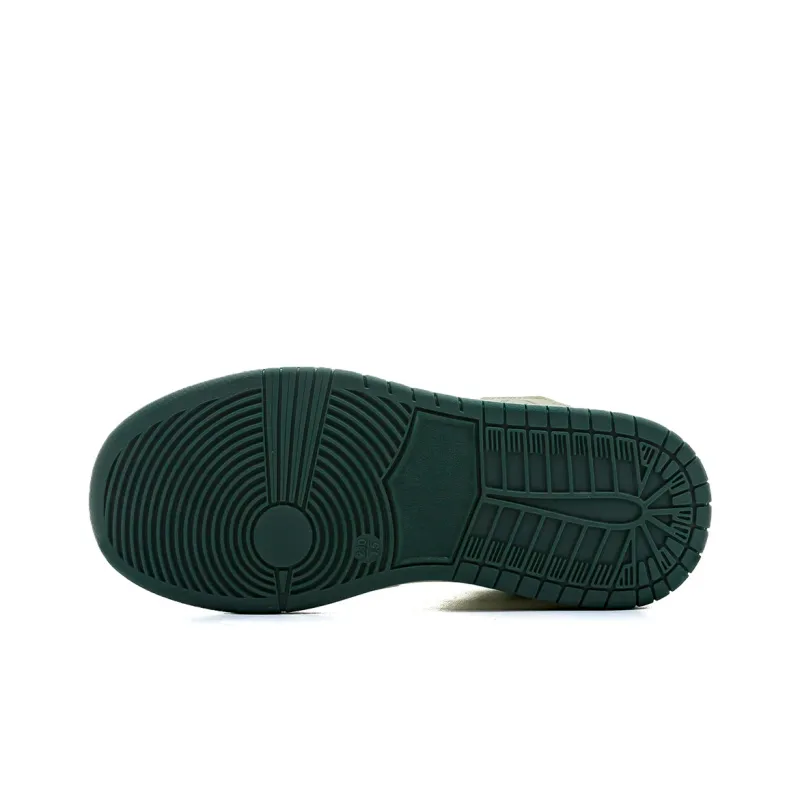 RENBEN Wear Resistant Lightweight Supportive Balance Low Top Skateboard Shoes Women's Green-4