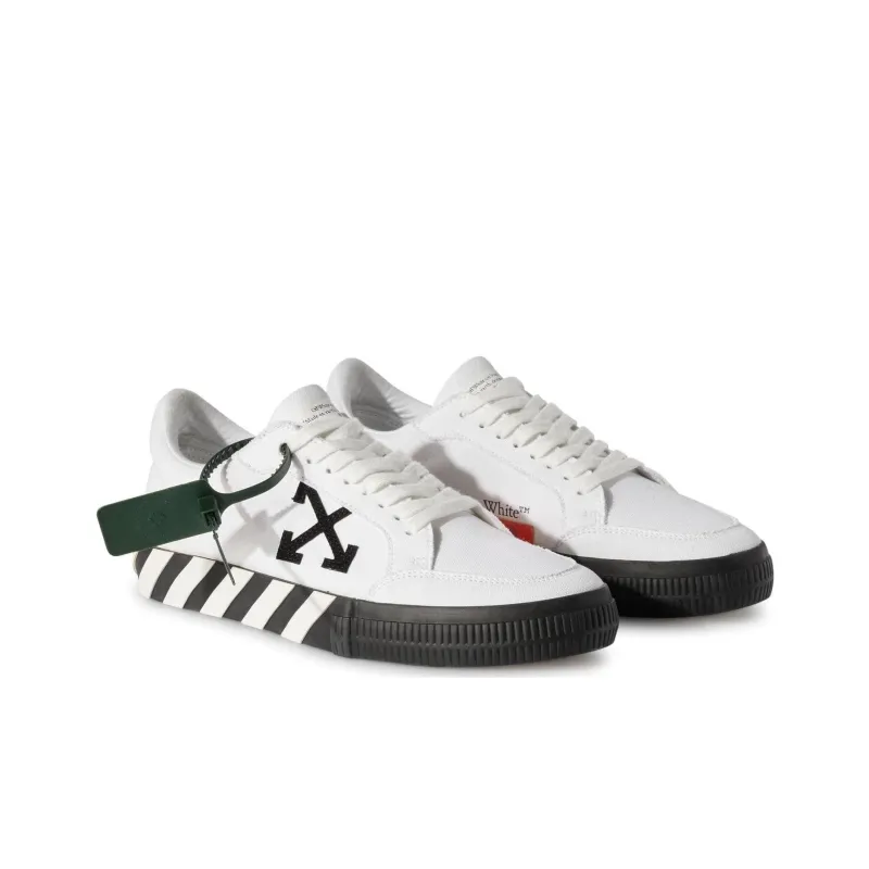 OFF WHITE Vulc Low Canvas White Black SS22-2
