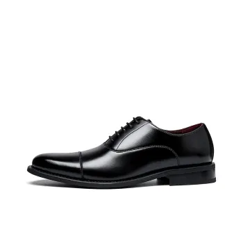 Bellum Han Dress Shoes Men Low Top Brown, Black