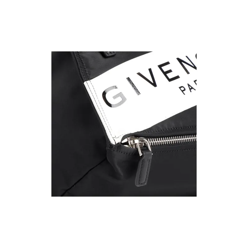 GIVENCHY Polyamide Plastic Blend Handbag Small Size Women's Black-3