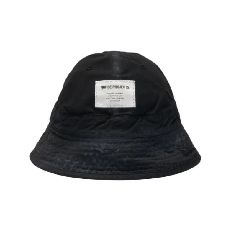 NORSE PROJECTS Cotton Bucket Hats Men's Black-1