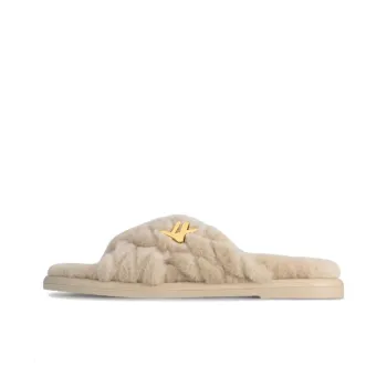 LOUIS VUITTON Bliss Slide Slippers Women's Beige
