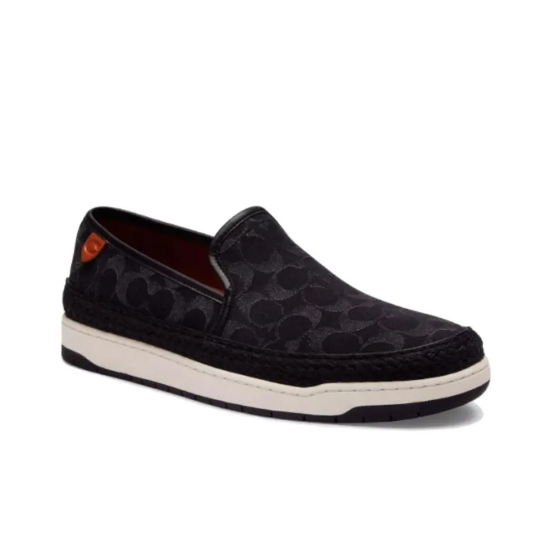 COACH Signature Casual Shoes Men's Black-2