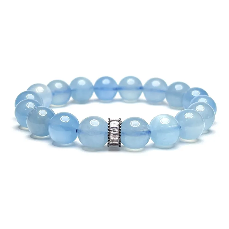 MOUNTAINS AND MANS Aquamarine Bracelets Unisex-3