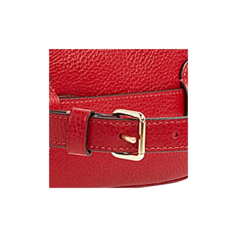 COACH Leather Fanny Pack Trumpets Women's Red-4