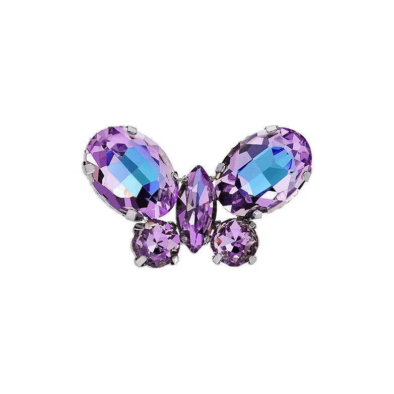 ROYALSASA Alloy, Faux Crystal Brooches Women's-0