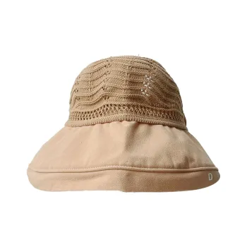 Top Melon Bowknot Beach Visor Sun Hat Sun Protection Hat Women's