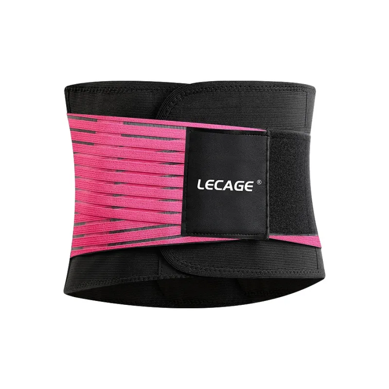 LECAGE Back Support Braces Breathable, Protective, Rehabilitation, Compression, Slip Resistant Polyester Unisex-7