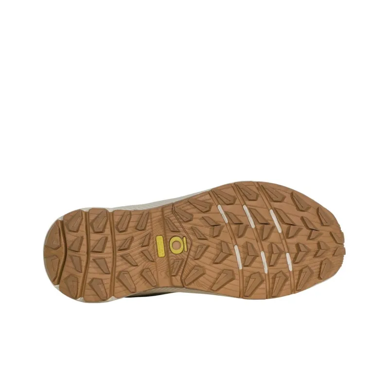 Oboz Footwear Katabatic Wind Cushioned Slip-Resistant Low-Top Outdoor Shoes Men's Yellow Green-5