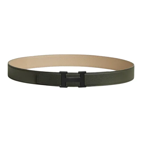 HERMES Leather Belts Men