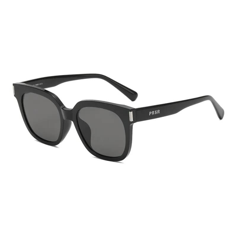Prsr Plate And Metal Round Sunglasses Unisex-0