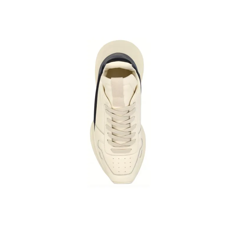 RICK OWENS Geth Runner Lpovy Milk Black Milk-2