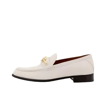 Valentino VLogo Plaque Slip On Loafers Women's