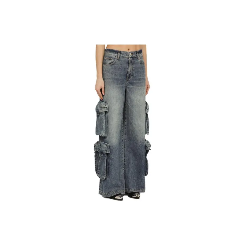 AMIRI Wide Leg Cargo Jeans-2