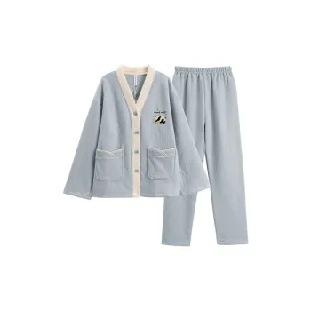 FENTENG Pajama Set Women's Multicolor