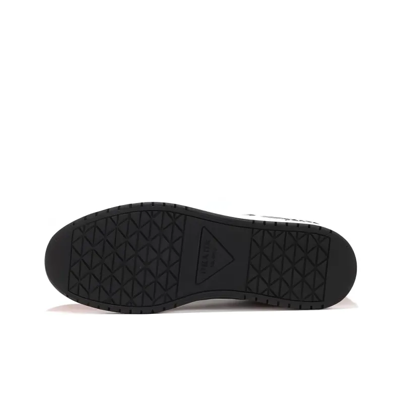 PRADA Low Top Skateboard Shoes Men's Red-4