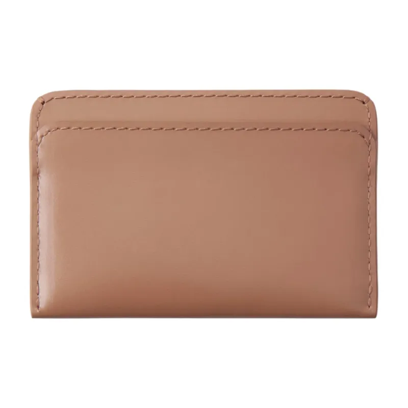 Mulberry Calfskin Credit Card Holder Card Case Women's Ferret Brown-1
