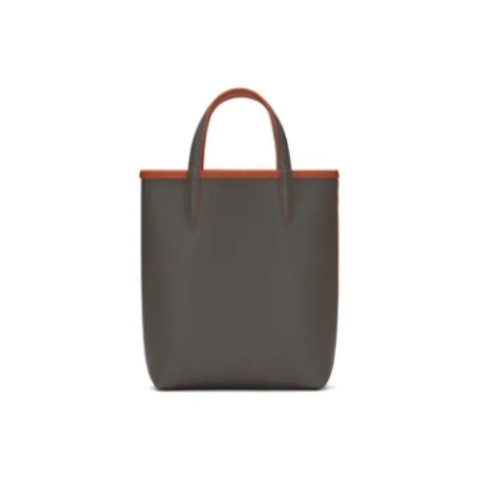 LACOSTE Handbags Red Tea Brown & Dark Cloud Black-1