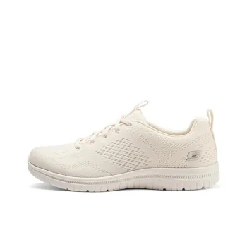 Skechers Abrasion Resistant Low Top Running Shoes Women's Ivory