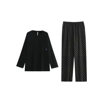 Yue Nei Pajama Set Men's Premium Black