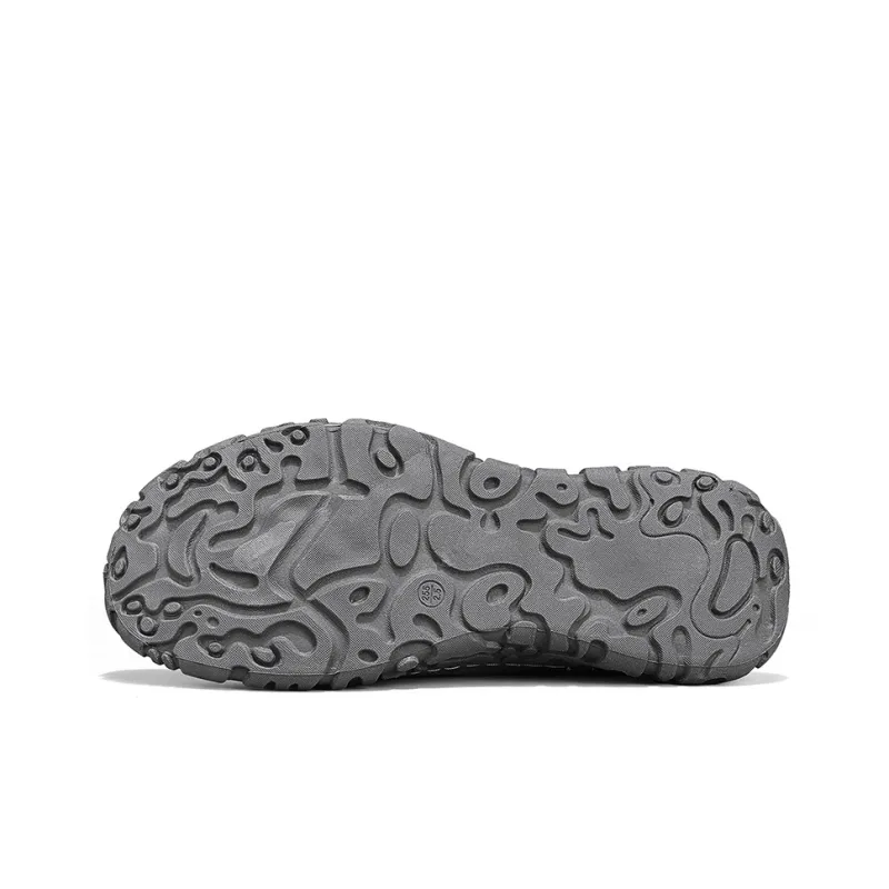 Warrior Slip Resistant, Waterproof, And Breathable Low Top Universality Men's Dark Gray-3