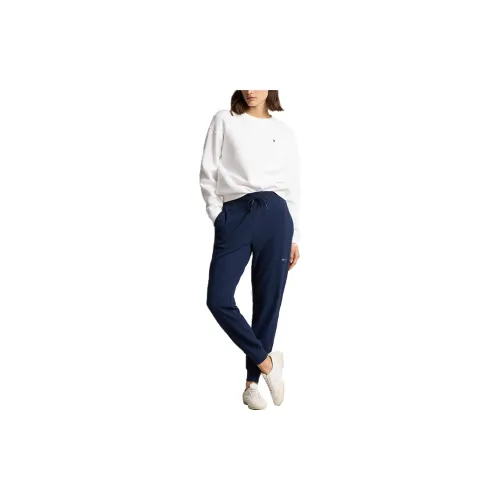 Polo Ralph Lauren Casual Pants Women's Elegant Dark Blue