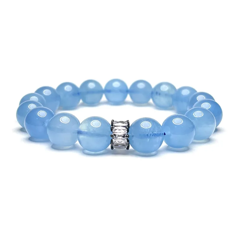 MOUNTAINS AND MANS Aquamarine Bracelets Unisex-0