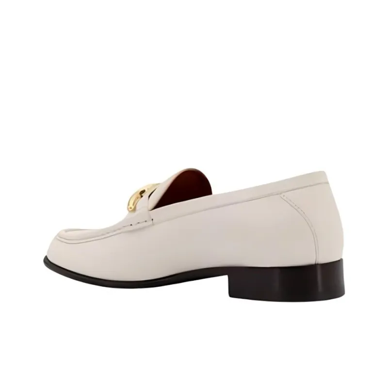 Valentino VLogo Plaque Slip On Loafers Women's-4