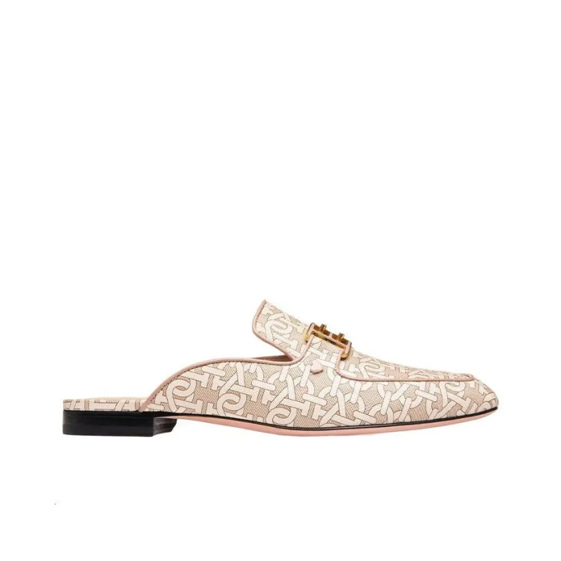 BALLY Wrap toe Slippers Women's Light Pink-1