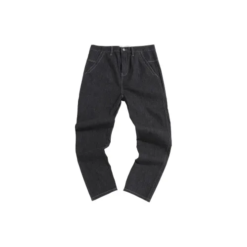 RIVER STONE Jeans Men Black Gray