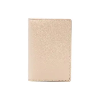 Maison Margiela Calfskin Wallet Men's Unisex Beige
