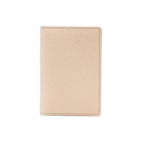 Maison Margiela Calfskin Wallet Men's Unisex Beige