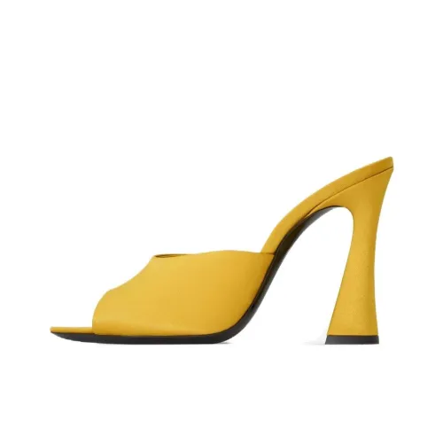 SAINT LAURENT Suite Open Toe Mules Women's