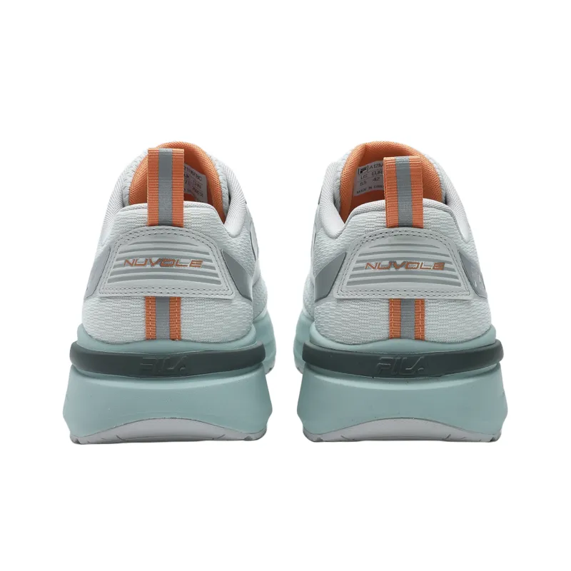 FILA NUVOLE Shock Absorbers Slip Resistant Breathable Low Top Running Shoes Men's Fading Blue-4
