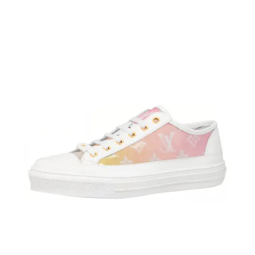 LOUIS VUITTON Stellar Casual Shoes Women's Low-Top Light Pink