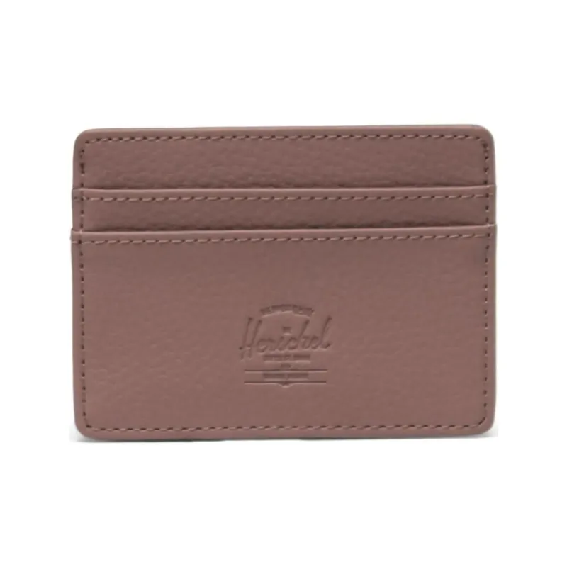 Herschel Vegan Leather Card Holder Unisex Gray Rose-0