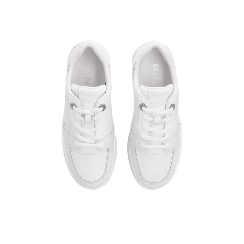 PINKO Greta Love Birds-logo Platform Sneakers-5