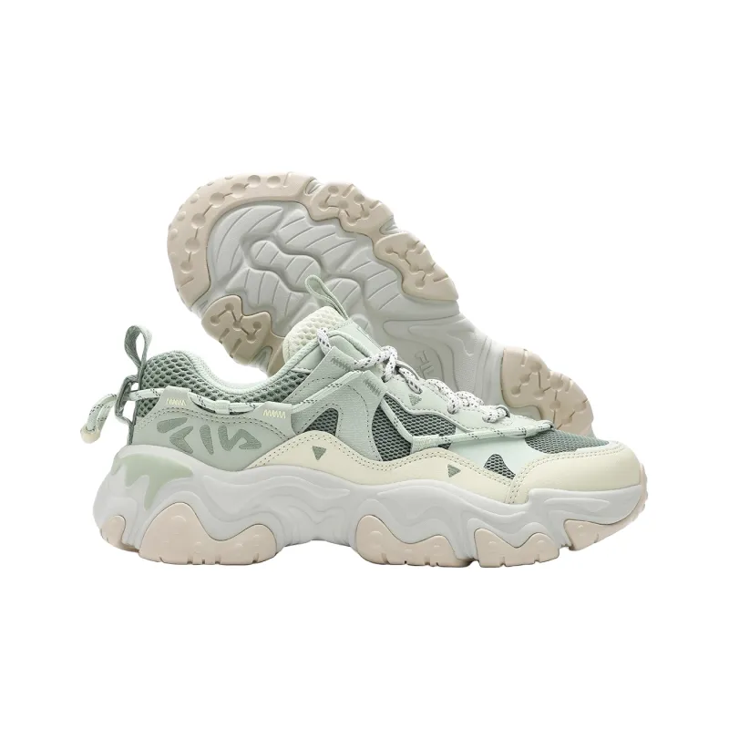 FILA FLUID 5 Low Top Casual Shoes Women's Green-3