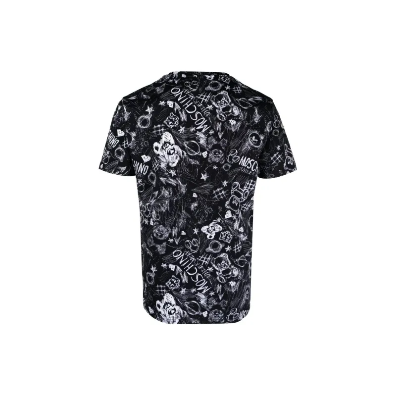 MOSCHINO T-Shirts Men Black-1