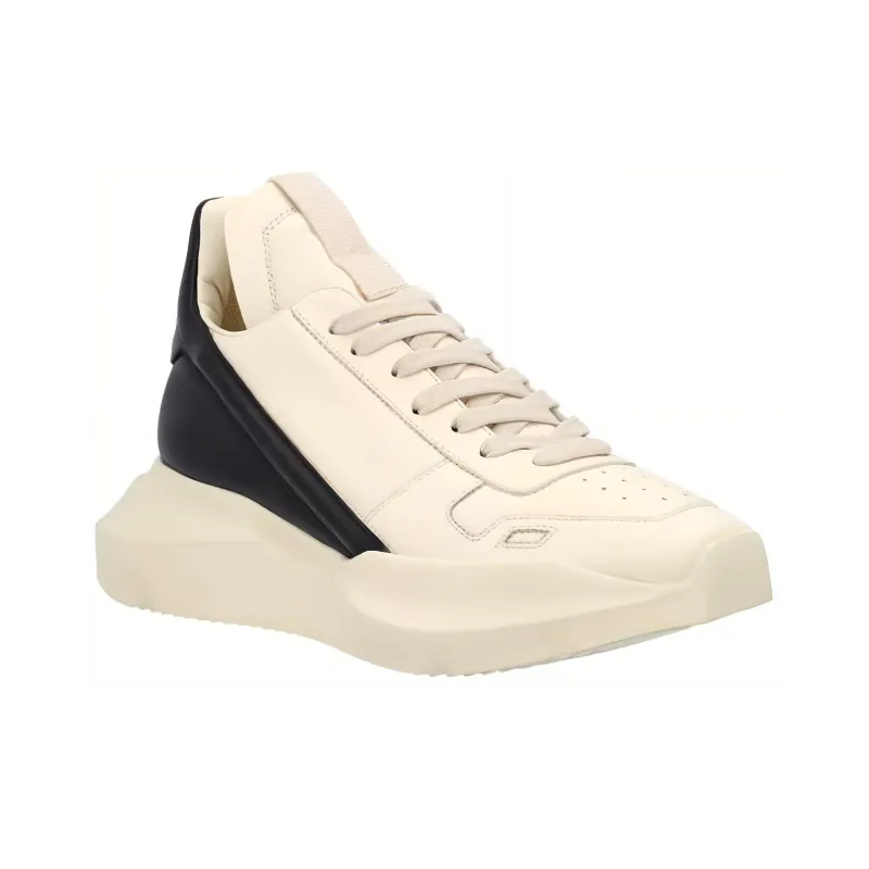 RICK OWENS Geth Runner Lpovy Milk Black Milk-1